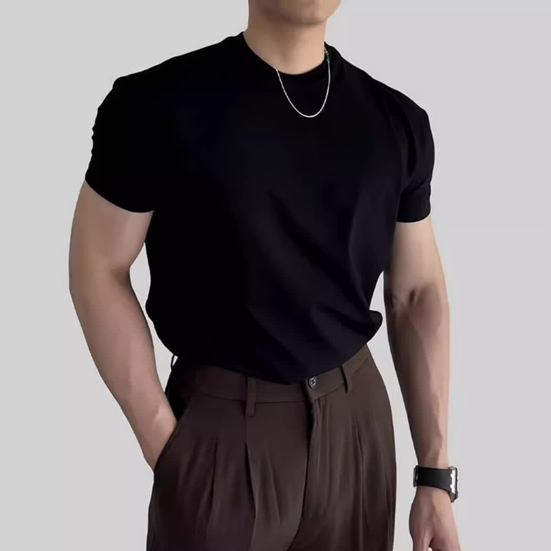 GTAL大码アメリカンスポーツジム用半袖Tシャツ 男性トレーニング着 夏季