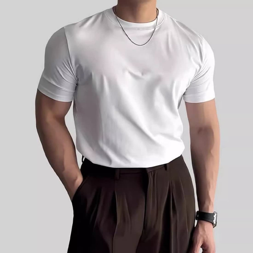 GTAL大码アメリカンスポーツジム用半袖Tシャツ 男性トレーニング着 夏季