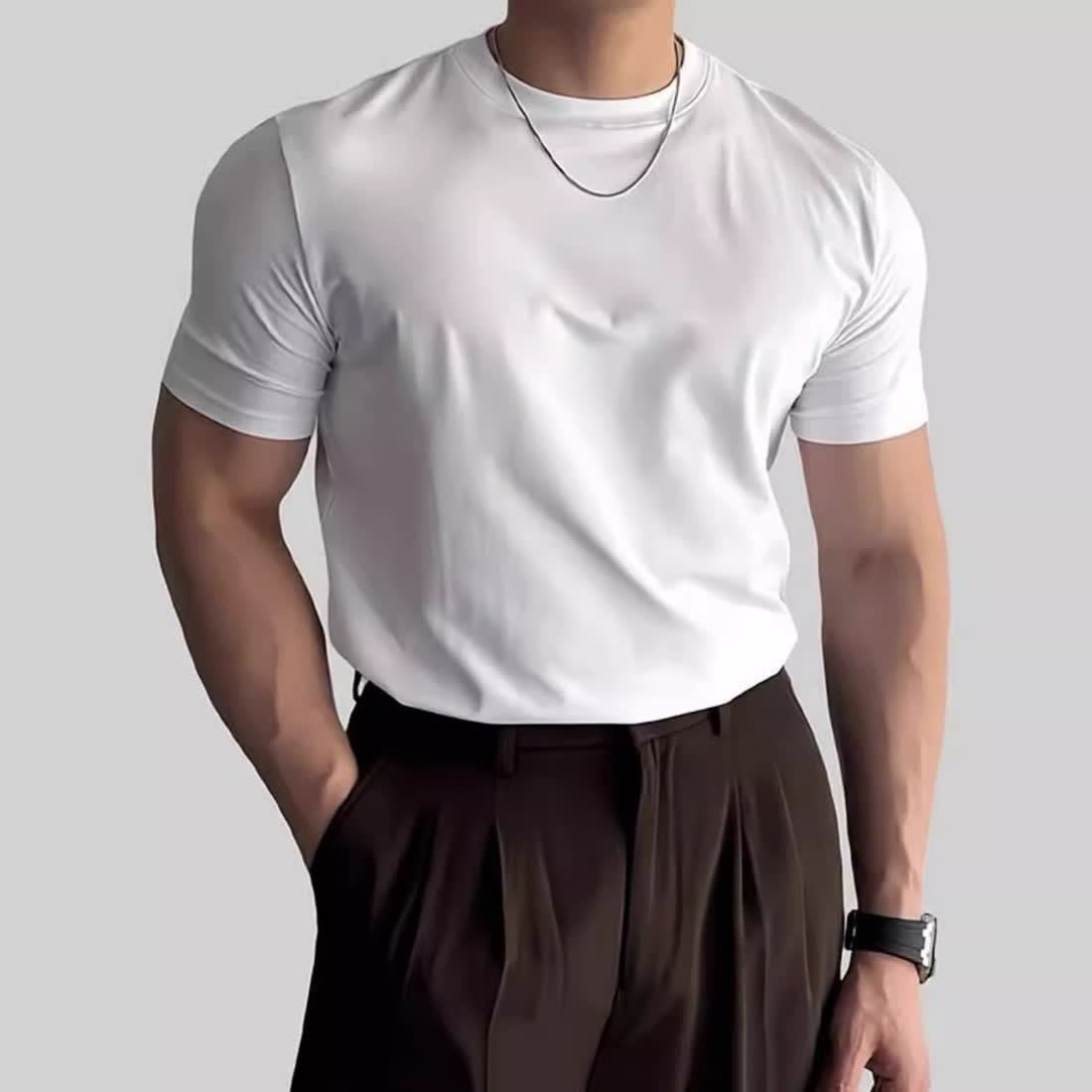 GTAL大码アメリカンスポーツジム用半袖Tシャツ 男性トレーニング着 夏季