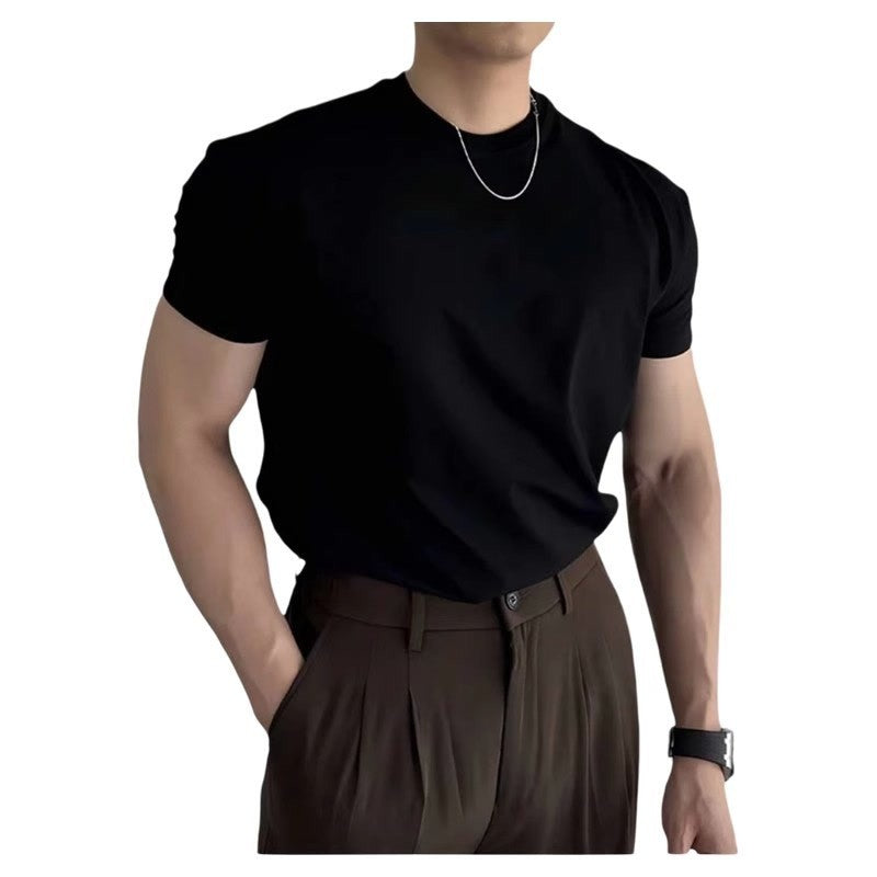 GTAL大码アメリカンスポーツジム用半袖Tシャツ 男性トレーニング着 夏季