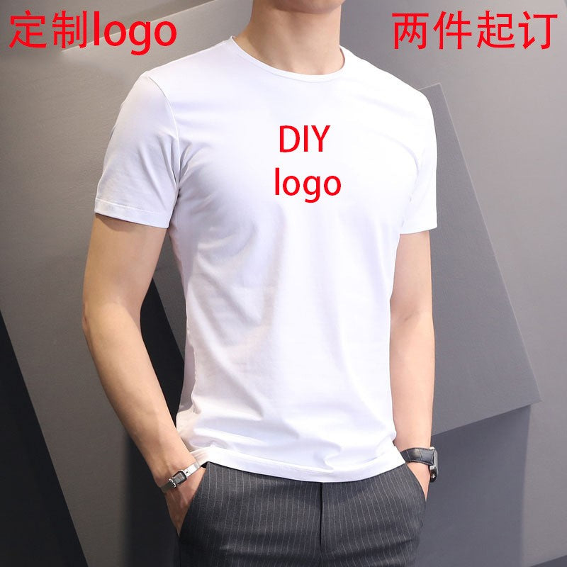 笑顔プリント半袖Tシャツ 男 夏 ルーズ ins 学生 港風 清新