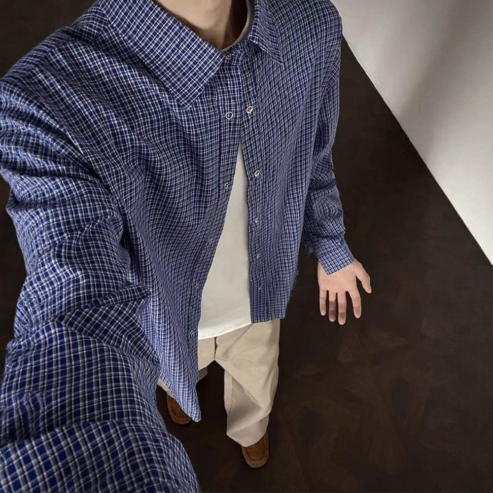 2026春秋 男子半袖タイプ 長袖シャツ 裾コード cleanfit アメリカン