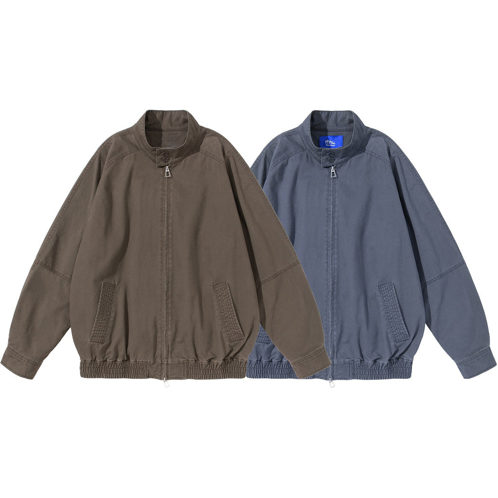 レトロアメカジ水洗ジーンズジャケット