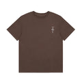 23SS夏アメリカンハイストリート小文字プリントTシャツ 男女兼用