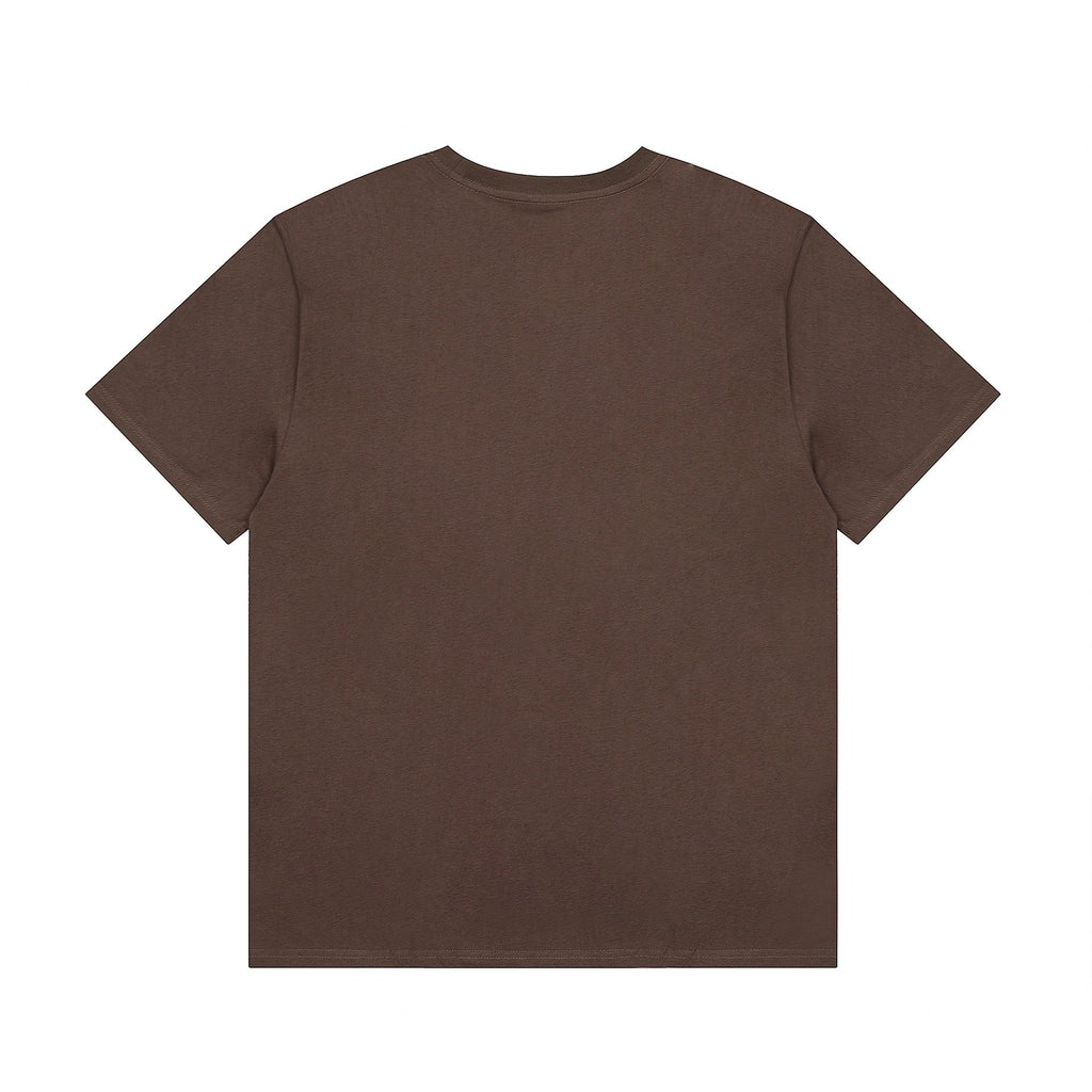 23SS夏アメリカンハイストリート小文字プリントTシャツ 男女兼用