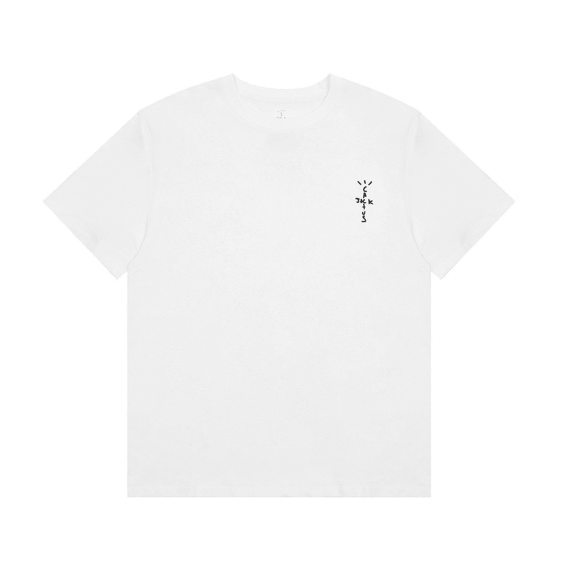 23SS夏アメリカンハイストリート小文字プリントTシャツ 男女兼用