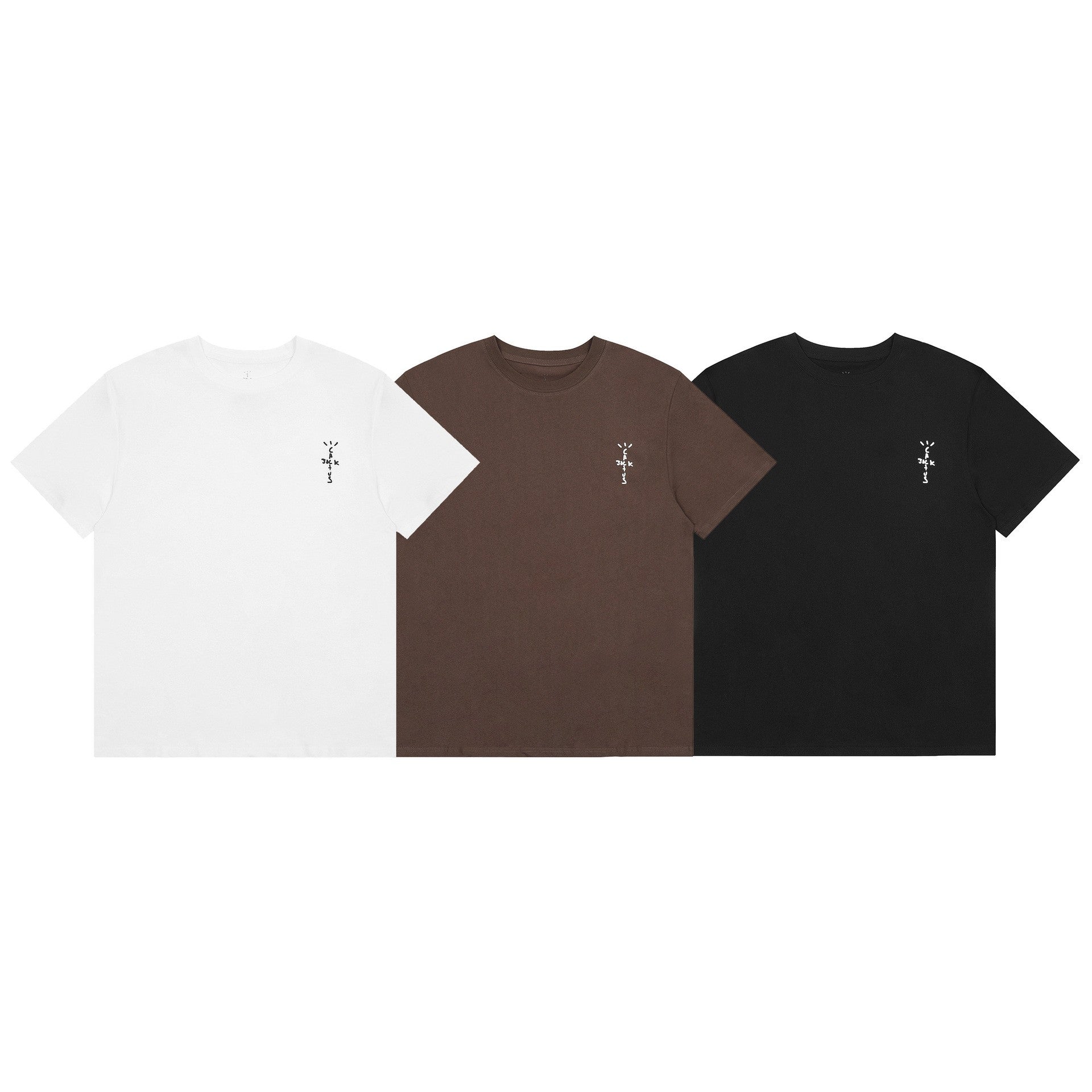 23SS夏アメリカンハイストリート小文字プリントTシャツ 男女兼用
