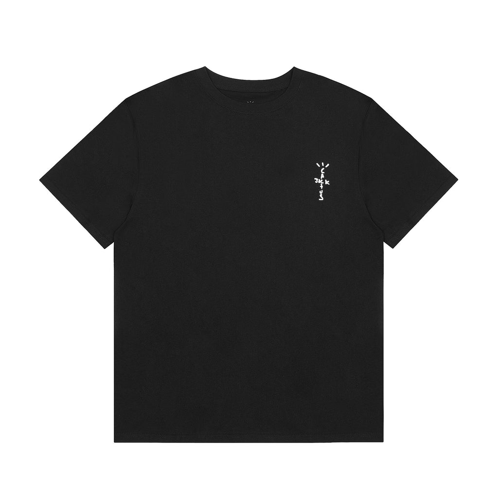 23SS夏アメリカンハイストリート小文字プリントTシャツ 男女兼用